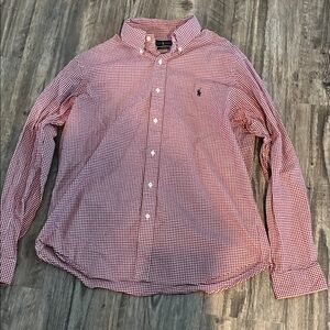 Polo Ralph Lauren Red Checkered Button Down Shirt